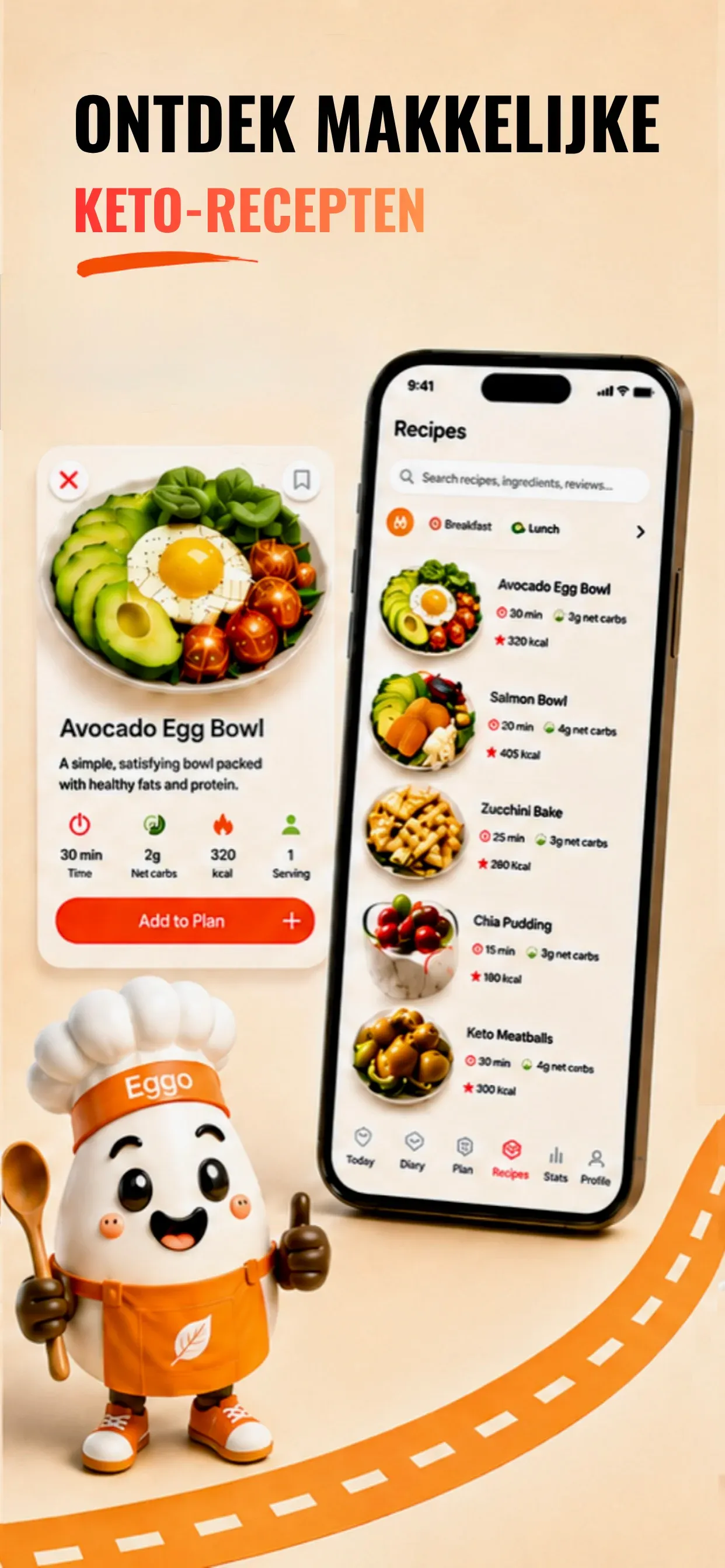 Keto Eggo screen 1