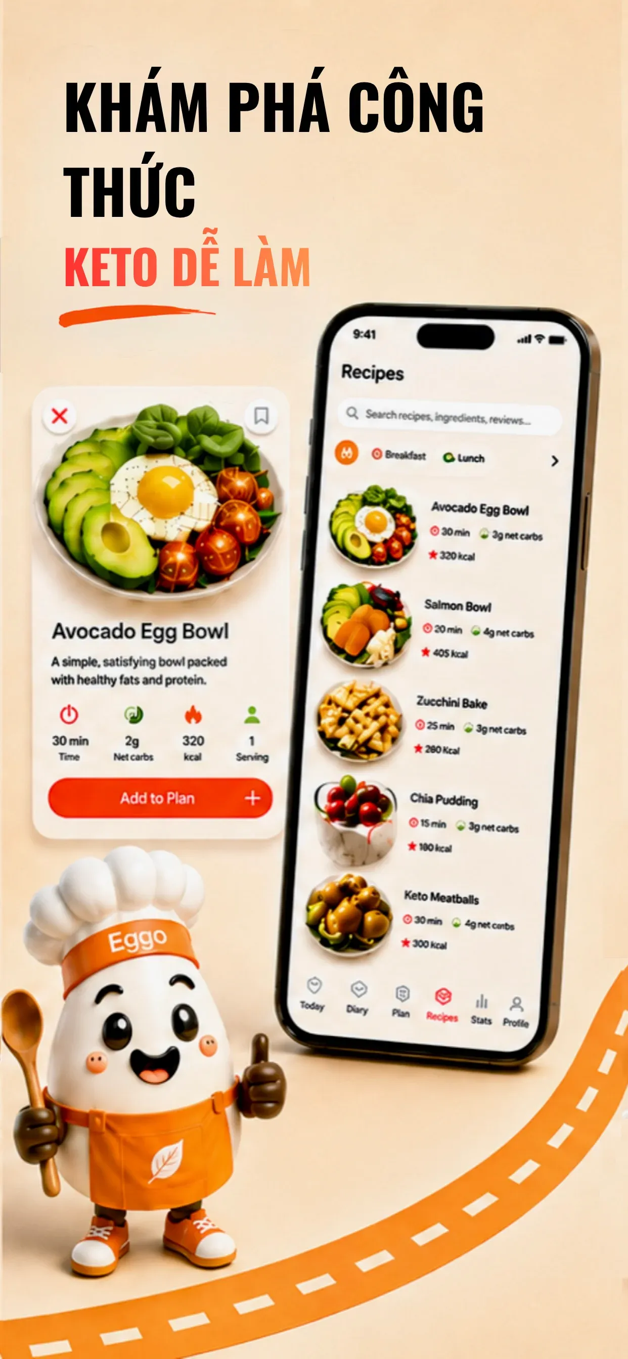 Keto Eggo screen 1