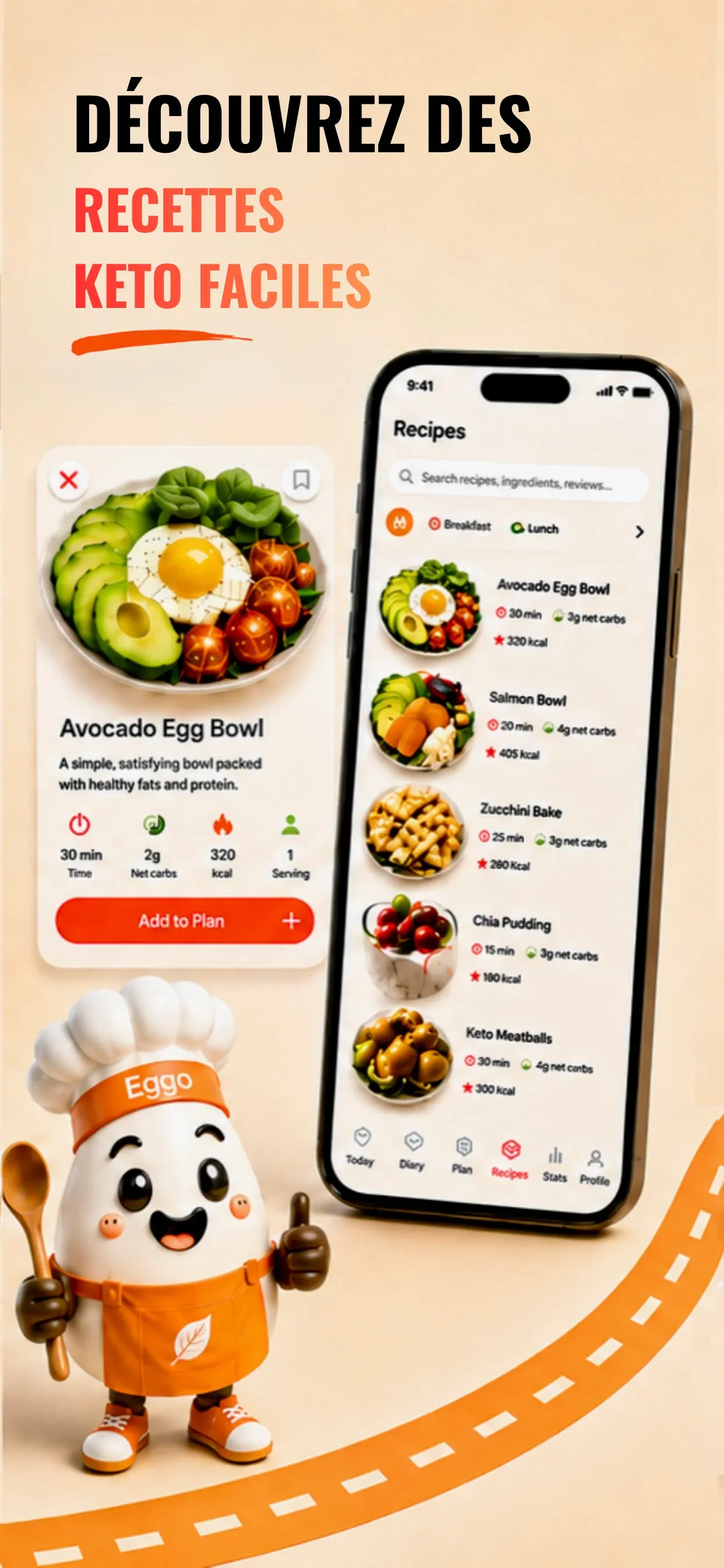 Keto Eggo screen 1
