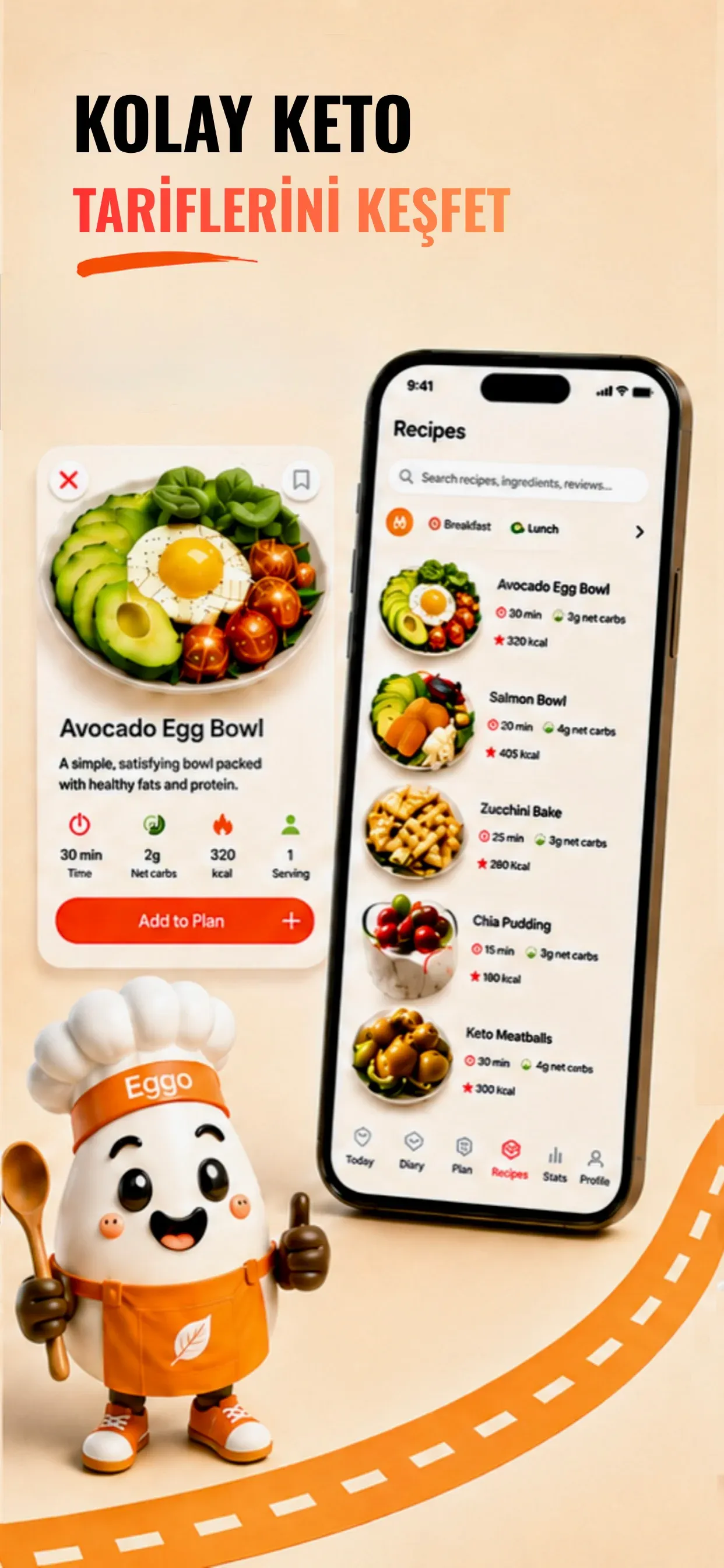Keto Eggo screen 1