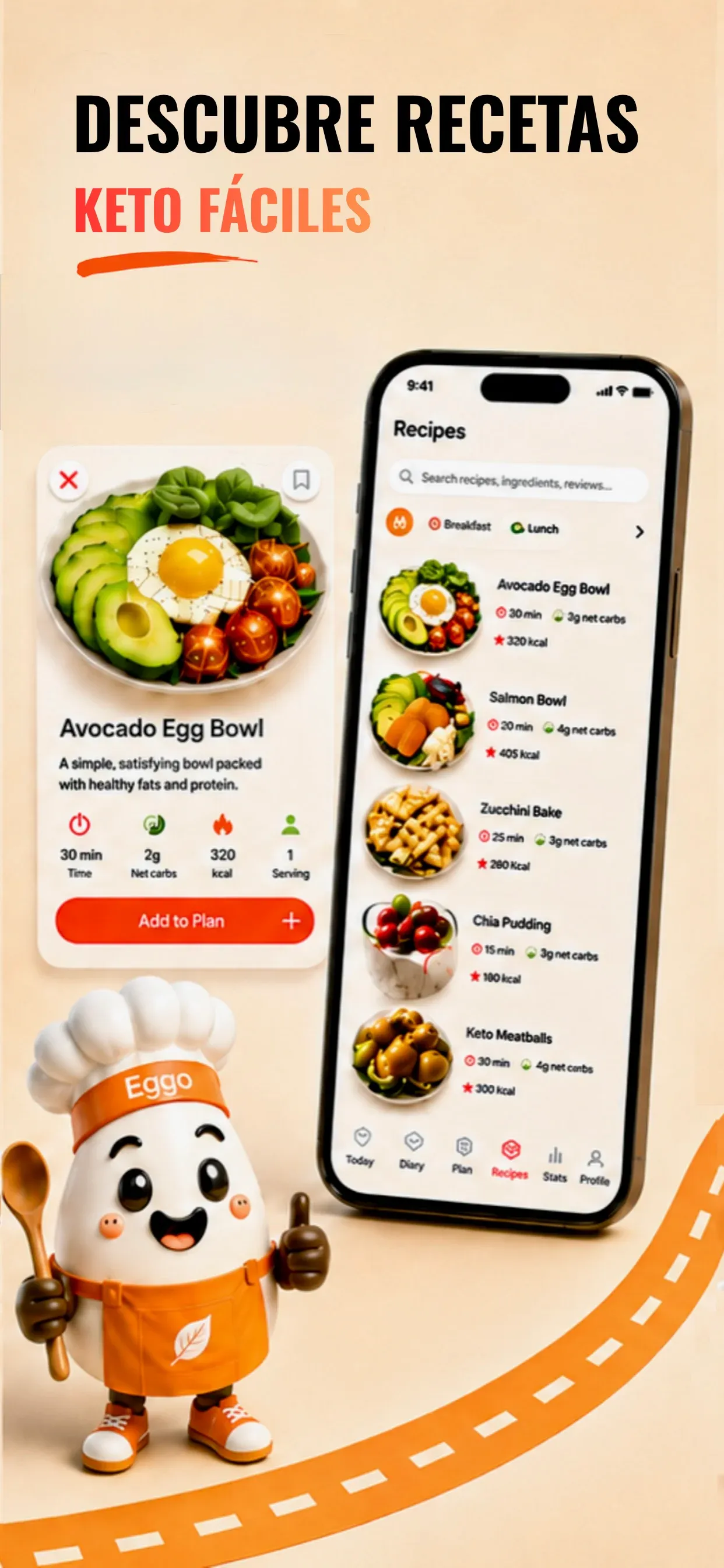 Keto Eggo screen 1