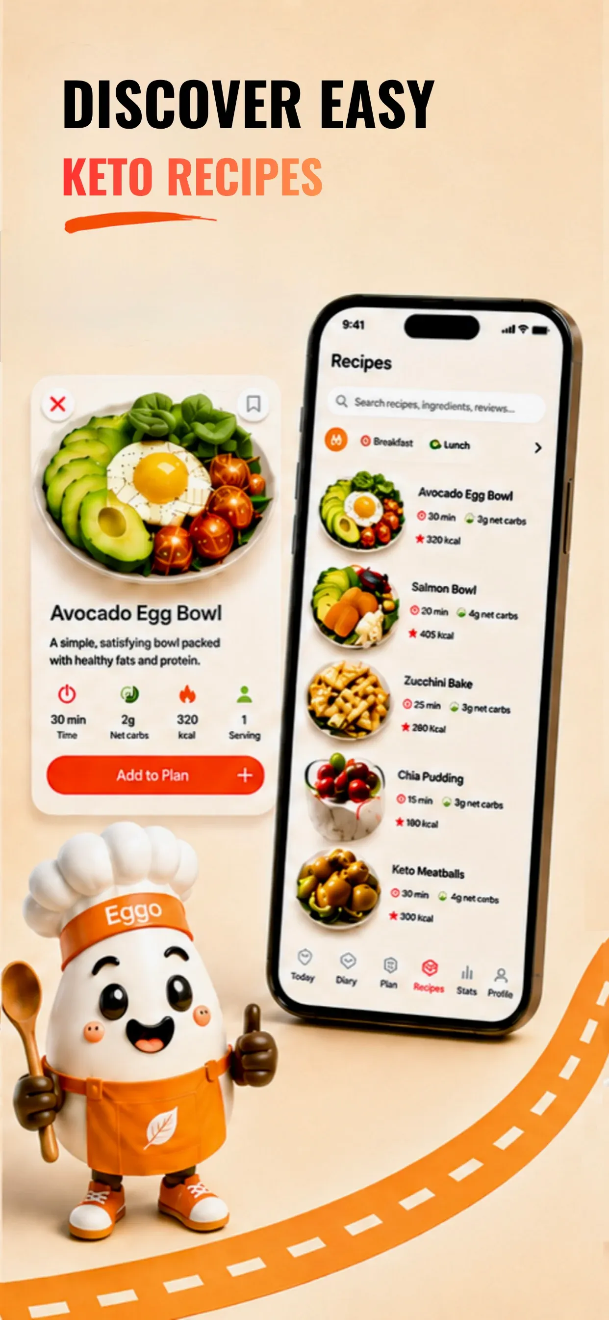 Keto Eggo screen 1