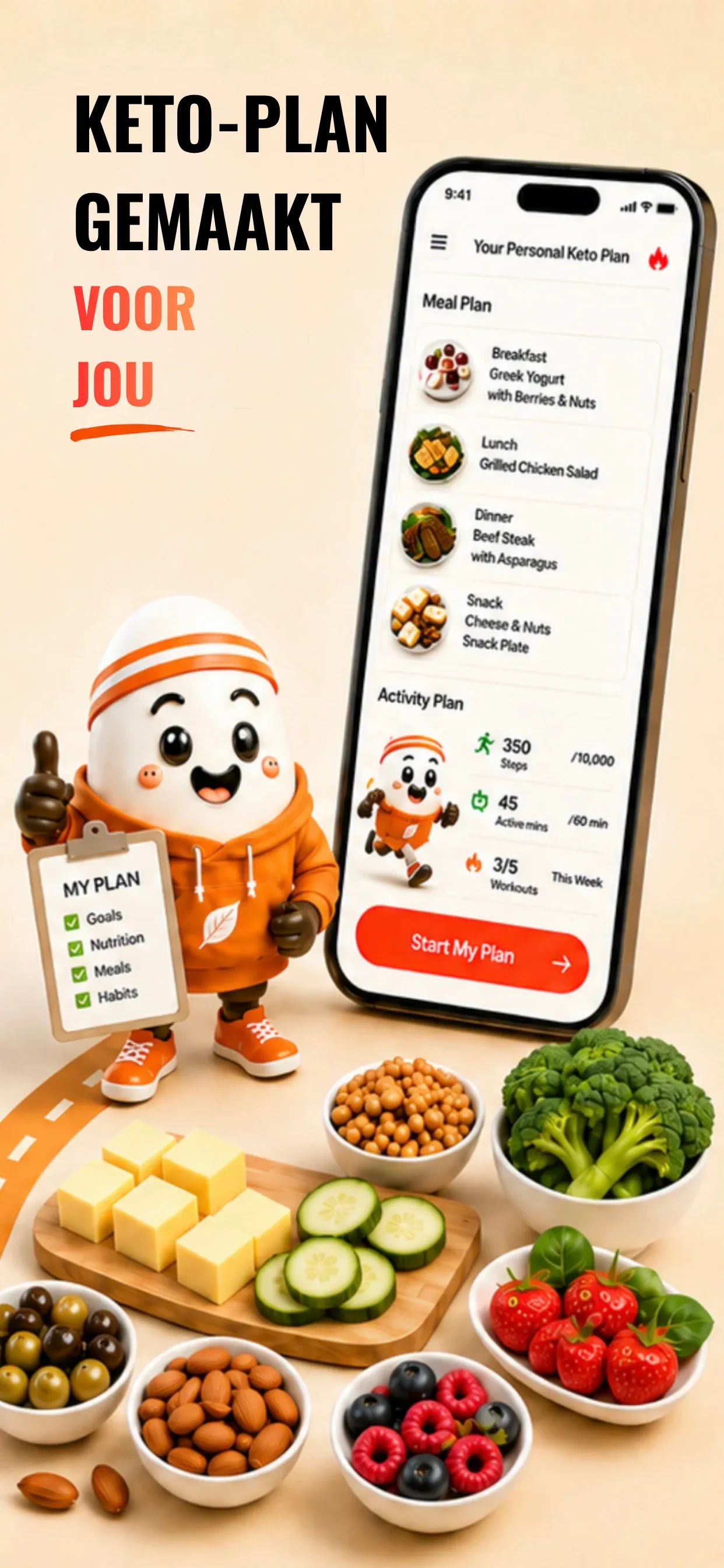 Keto Eggo screen 2