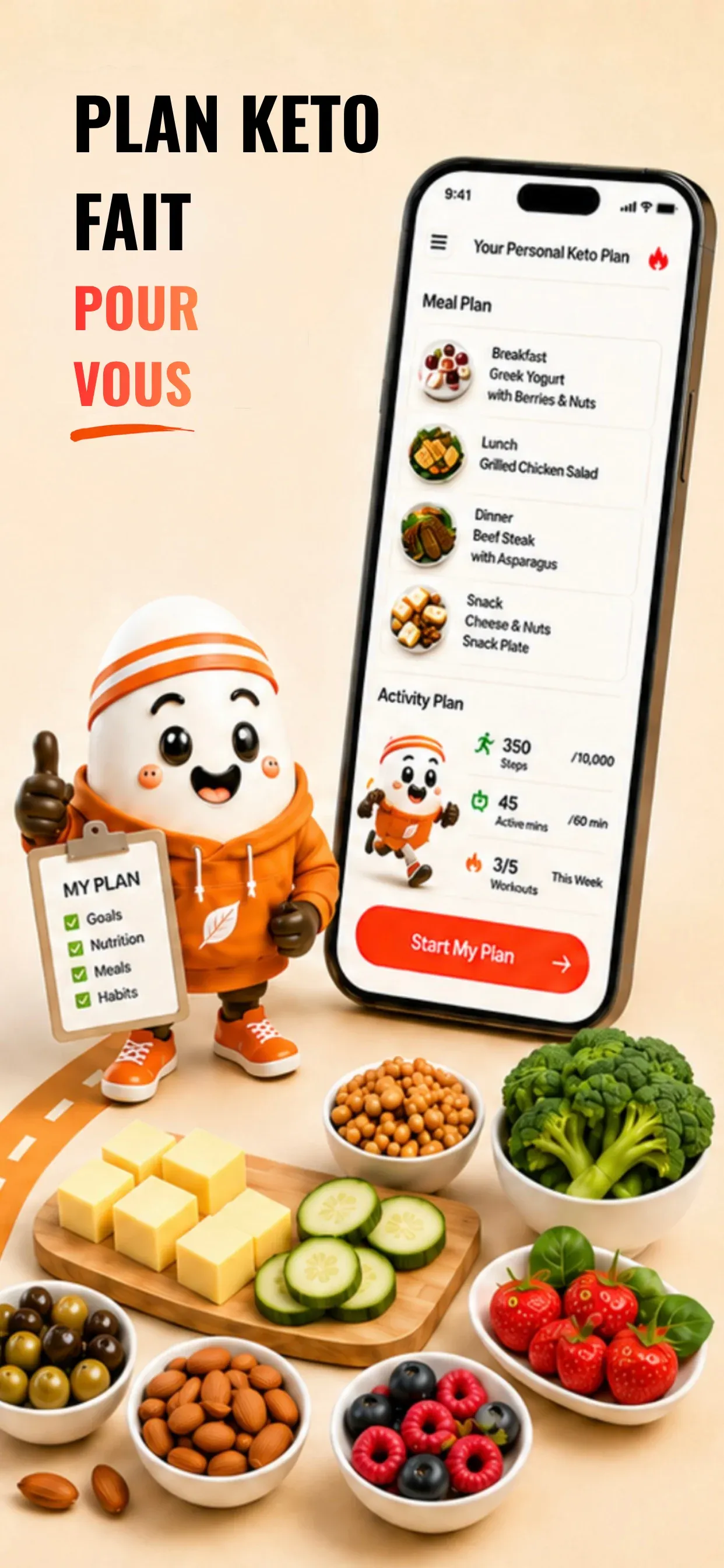 Keto Eggo screen 2