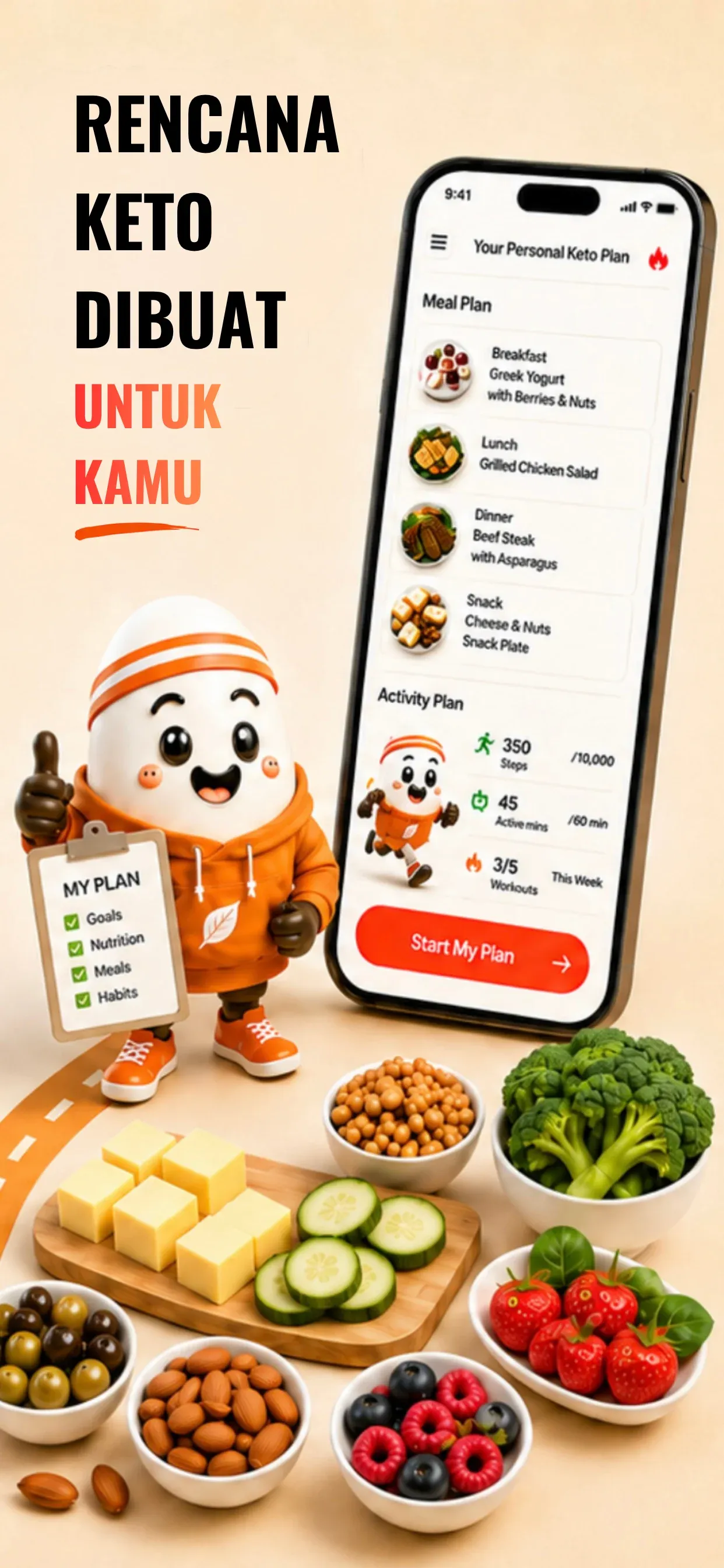 Keto Eggo screen 2