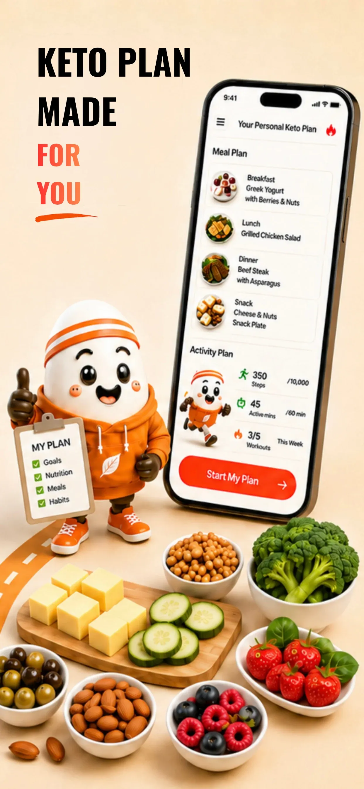 Keto Eggo screen 2