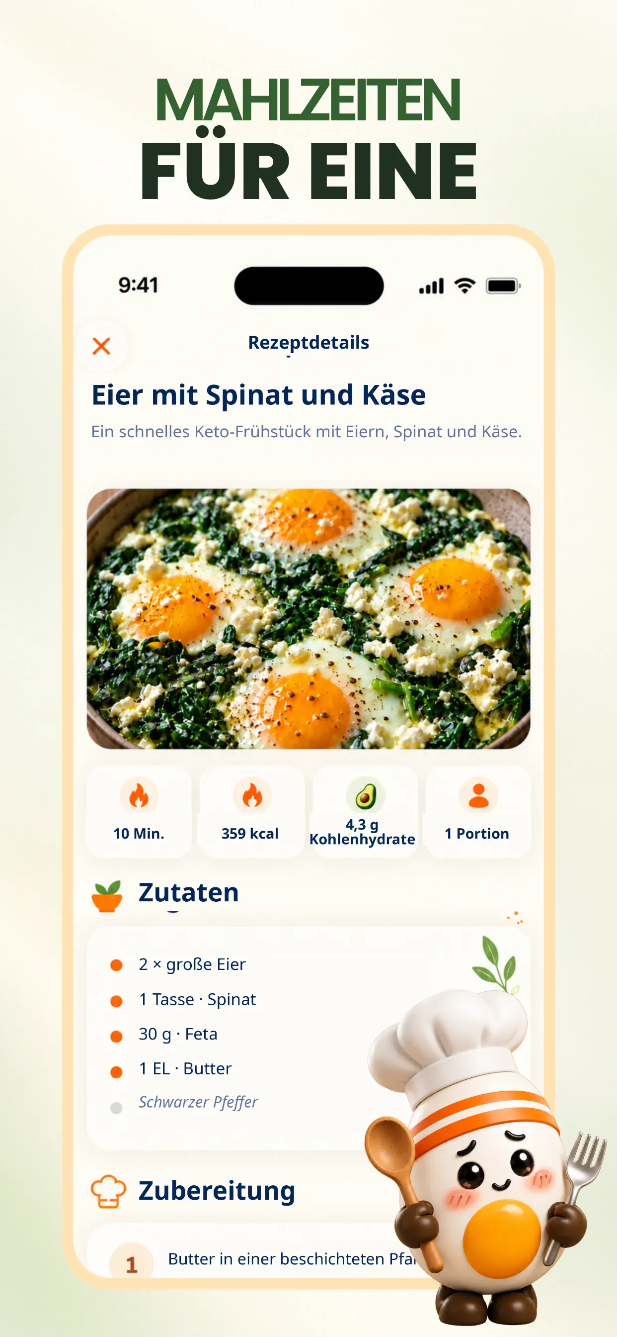 KetoGo screen 2