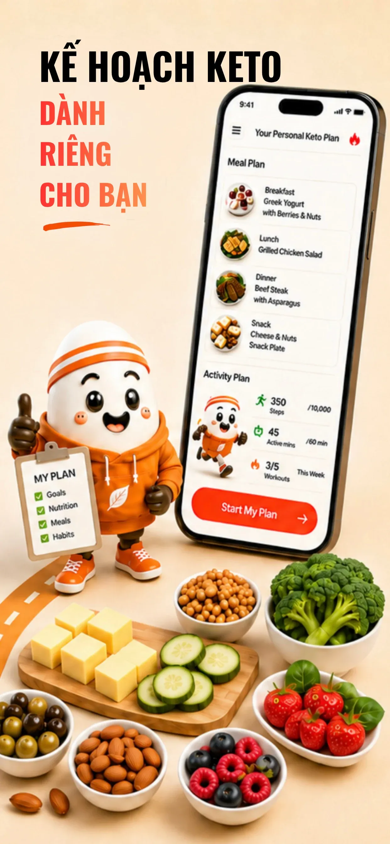 Keto Eggo screen 2