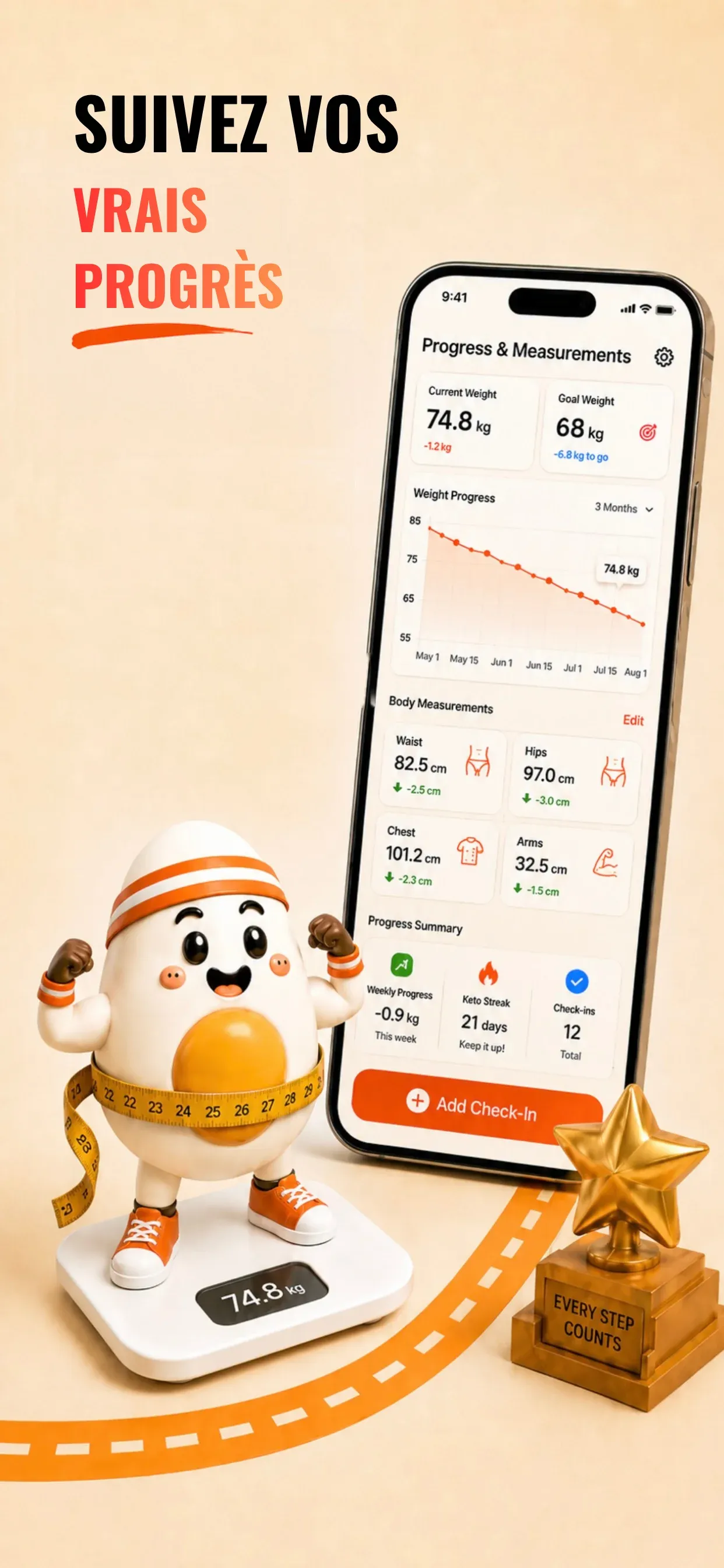Keto Eggo screen 3