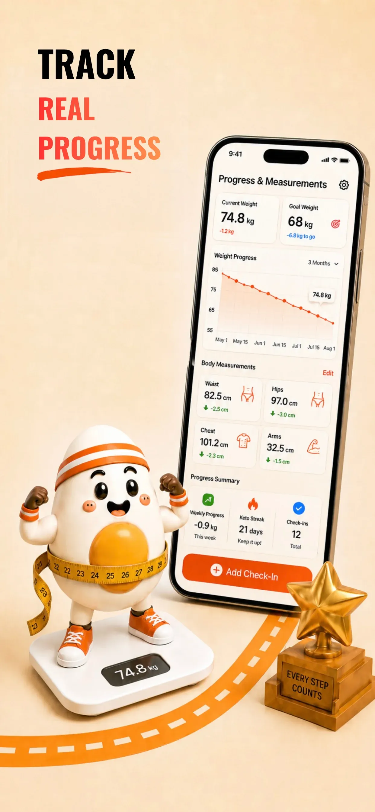 Keto Eggo screen 3