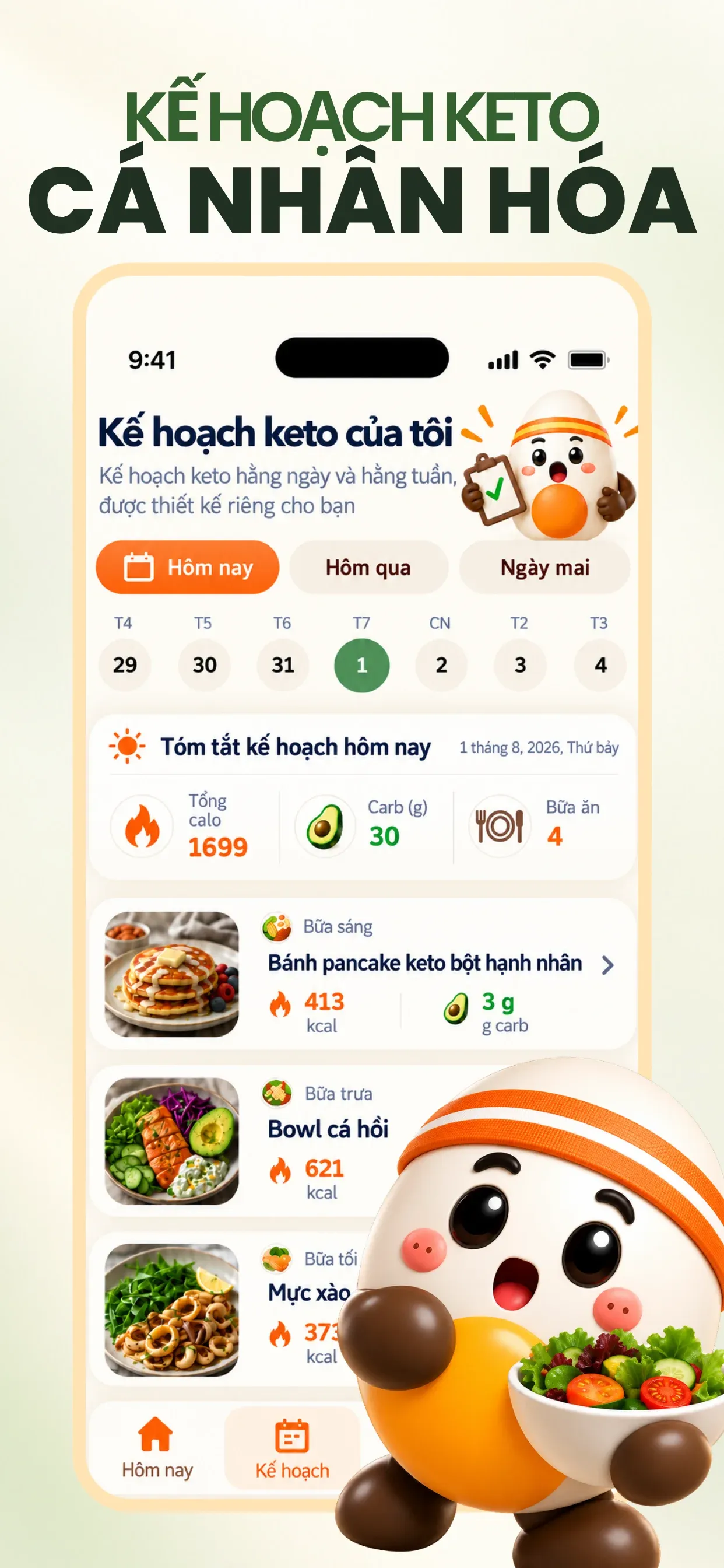 KetoGo — KetoGo · kế hoạch keto của bạn